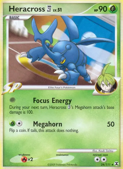 Heracross E4 card art