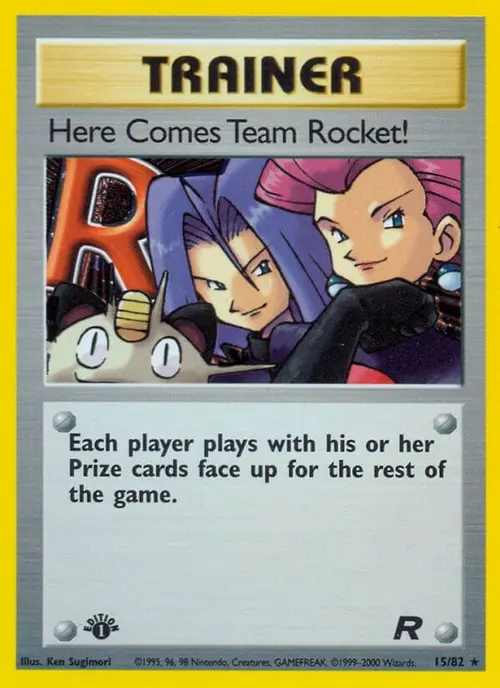 Here Comes Team Rocket! (15) card art