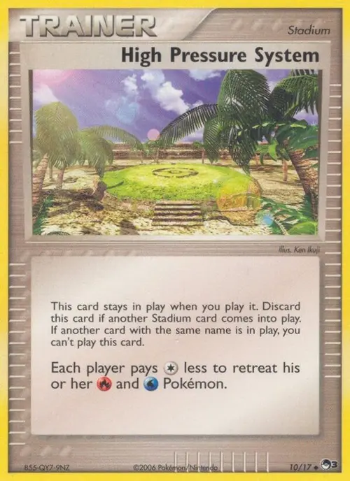 High Pressure System card art
