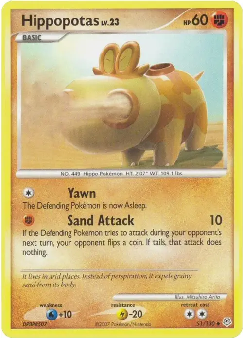 Hippopotas card art