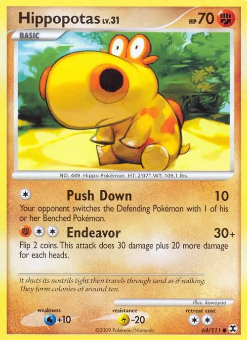 Hippopotas card art