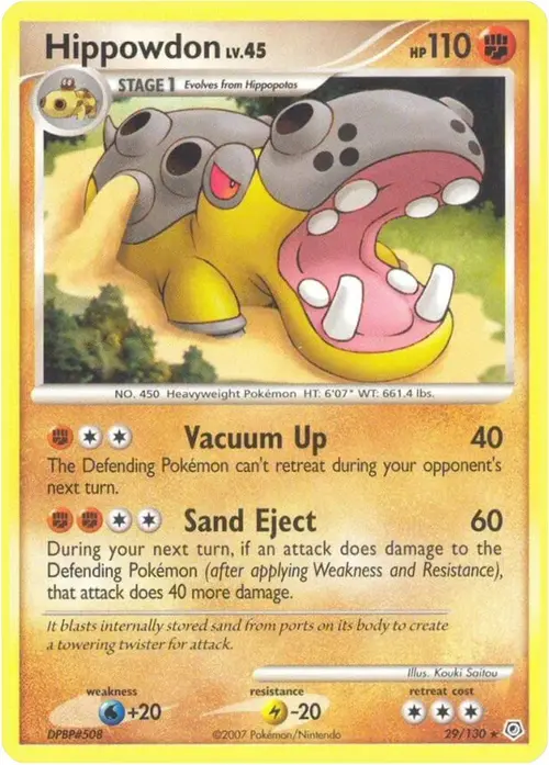 Hippowdon card art