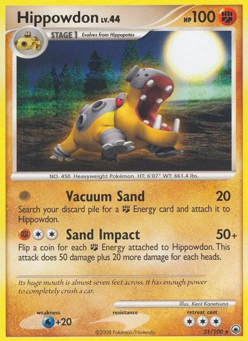 Hippowdon card art