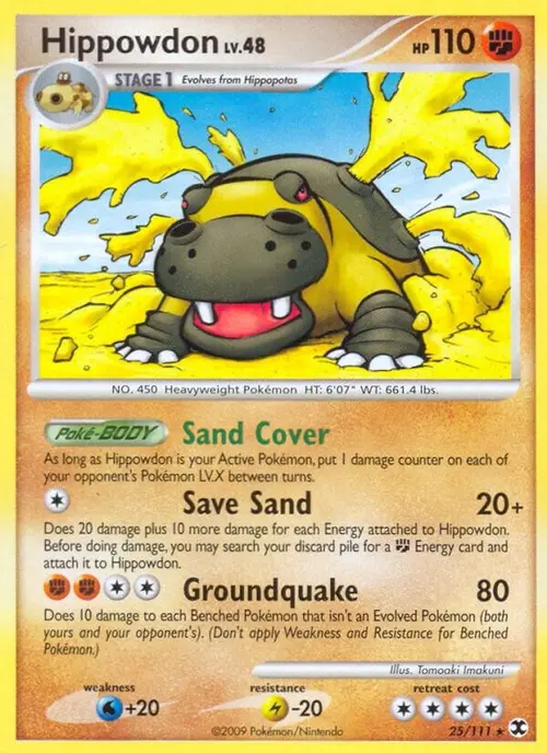 Hippowdon card art