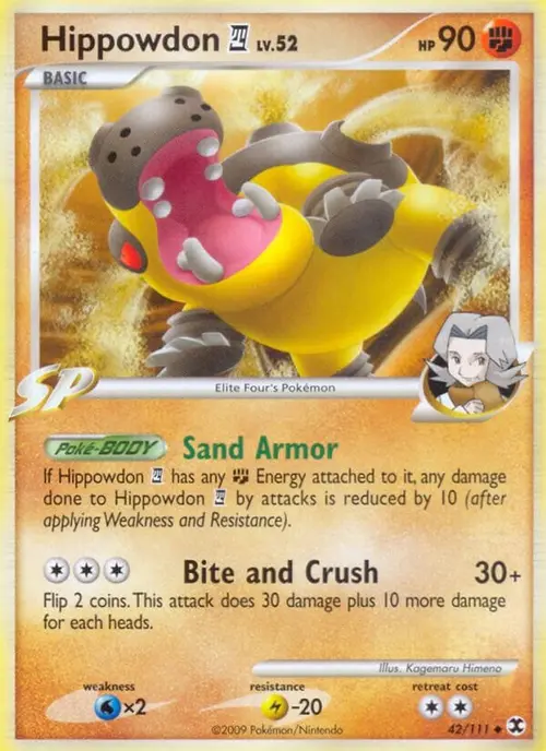 Hippowdon E4 card art