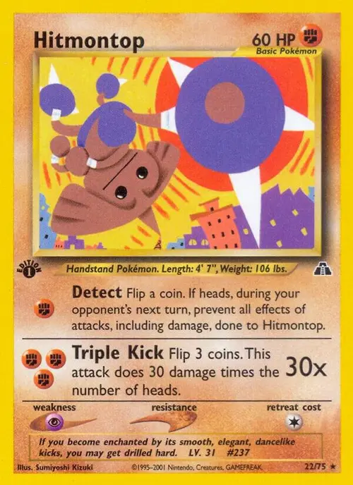 Hitmontop (22) card art