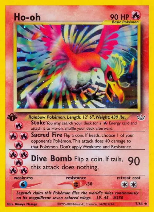 Ho-oh (7) card art
