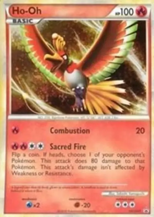 Ho-Oh - HGSS01 card art