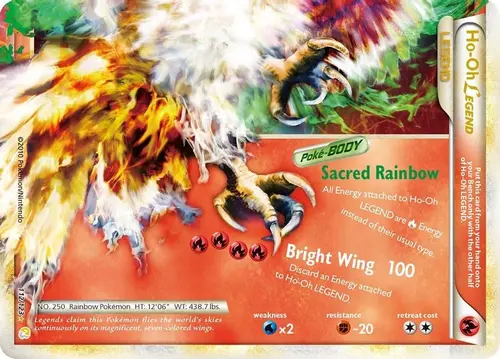 Ho-Oh Legend (Bottom) card art