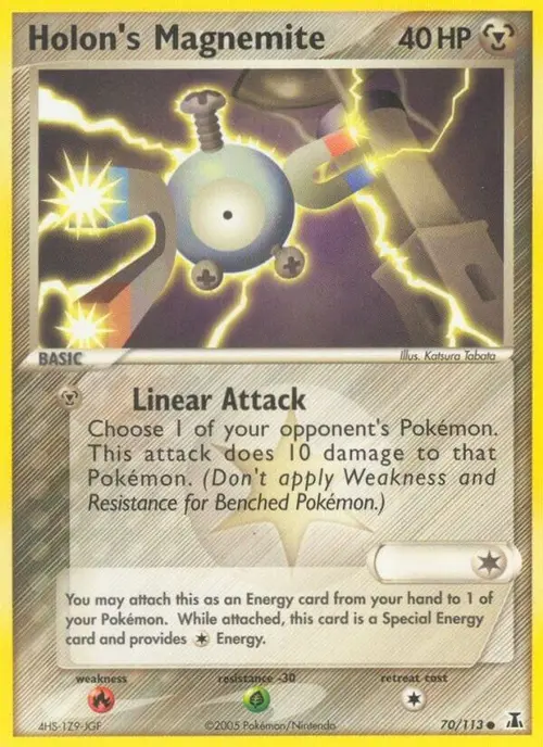 Holon's Magnemite card art