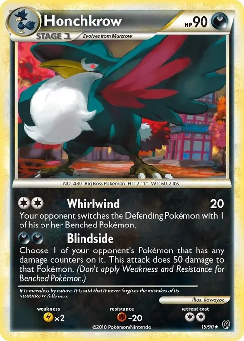 Honchkrow (15) card art