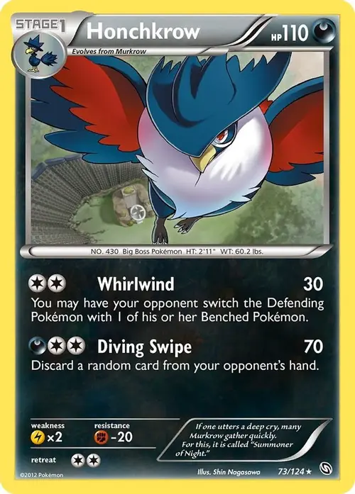 Honchkrow card art