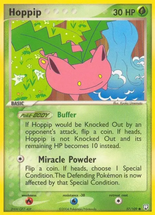 Hoppip card art