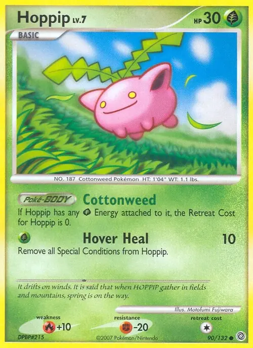Hoppip card art