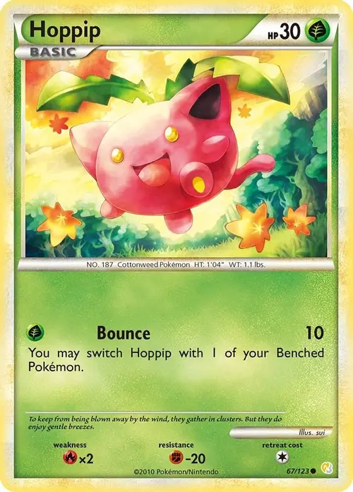 Hoppip card art