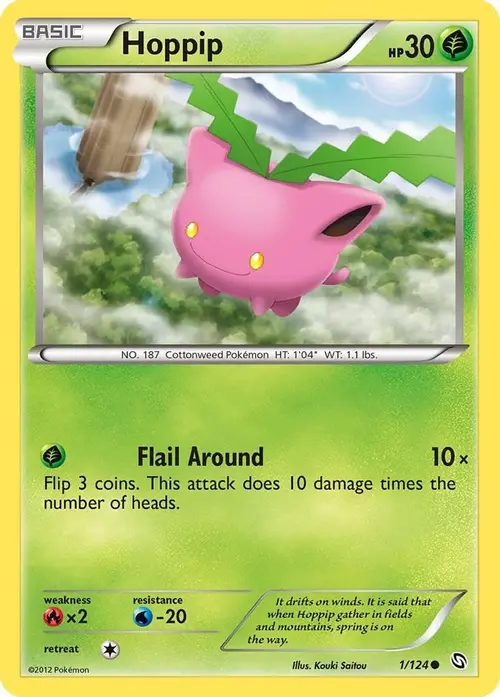 Hoppip card art