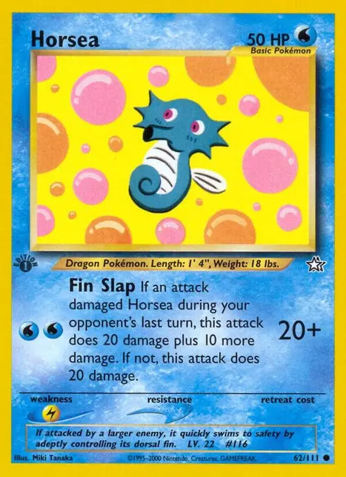 Horsea card art
