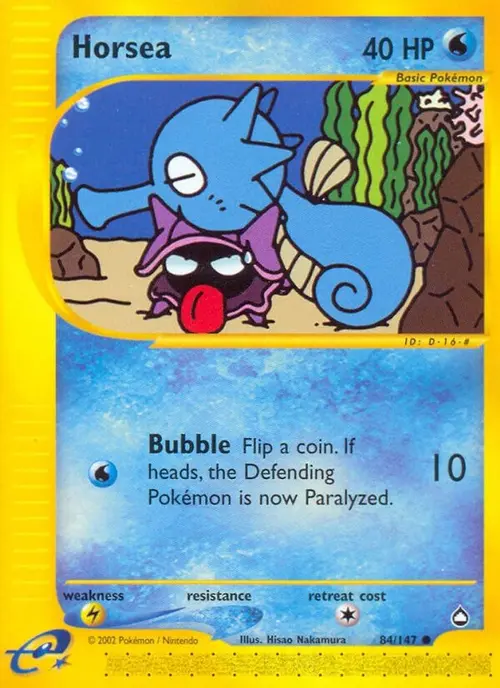 Horsea (84) card art