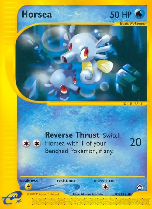 Horsea (85) card art