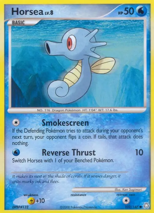 Horsea card art