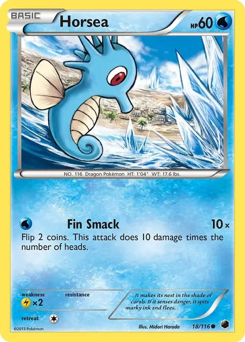 Horsea card art