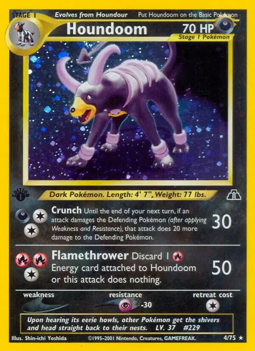 Houndoom (4) card art