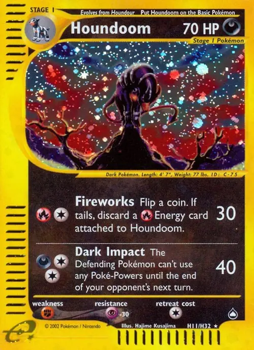 Houndoom (H11) card art