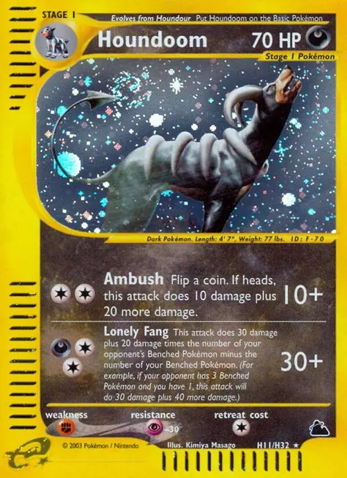 Houndoom (H11) card art