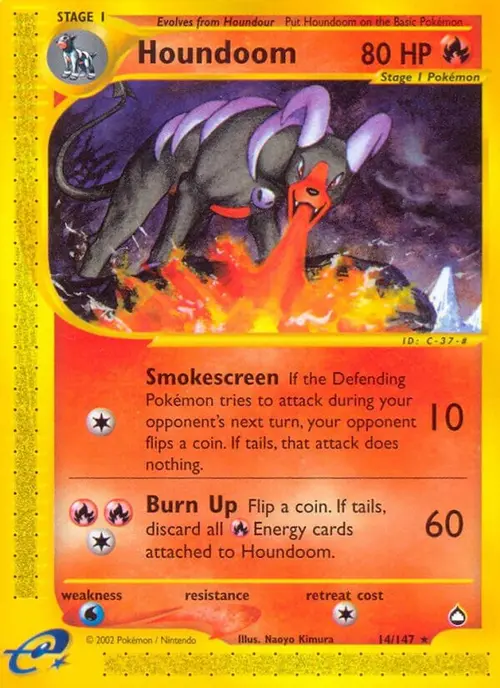Houndoom (14) card art
