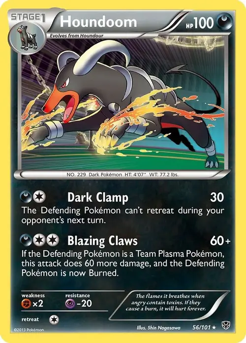 Houndoom card art
