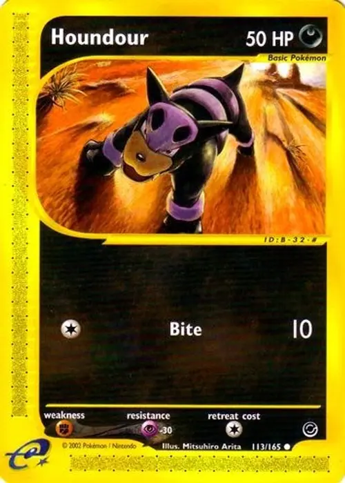 Houndour card art