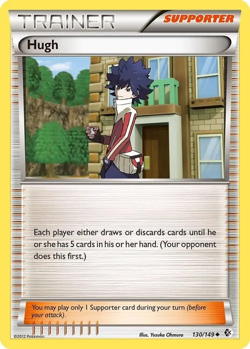 Hugh card art