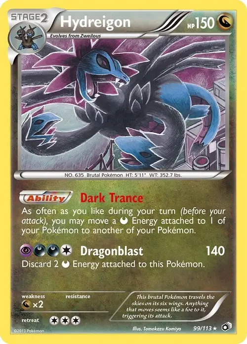 Hydreigon card art