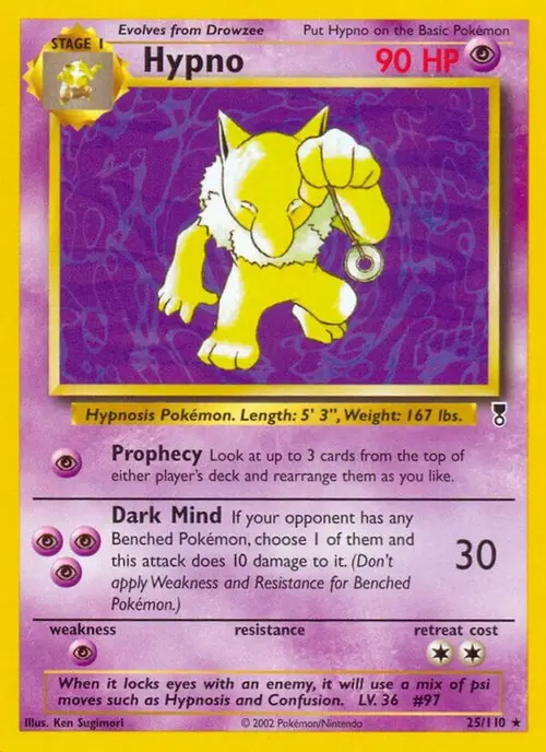 Hypno card art