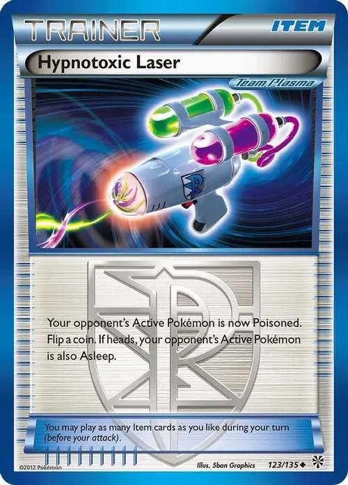 Hypnotoxic Laser (Team Plasma) card art