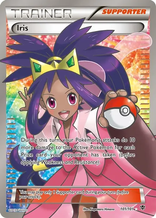 Iris (101 Full Art) card art