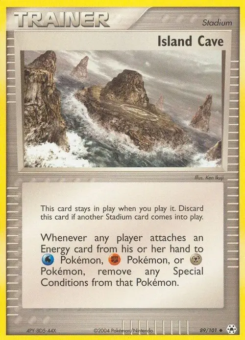 Island Cave card art