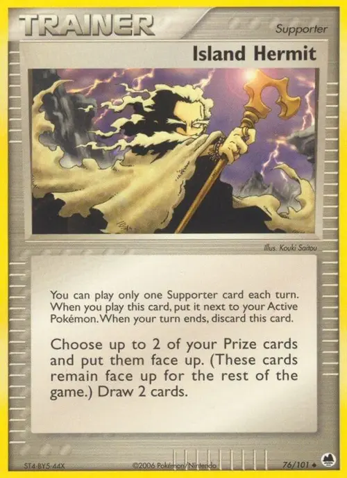 Island Hermit card art