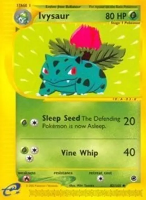 Ivysaur card art