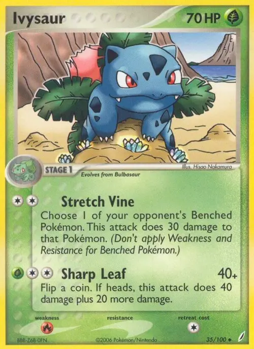 Ivysaur - 035/100 card art