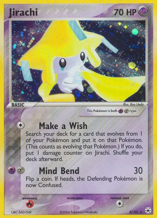 Jirachi card art