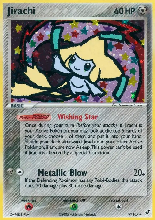 Jirachi card art