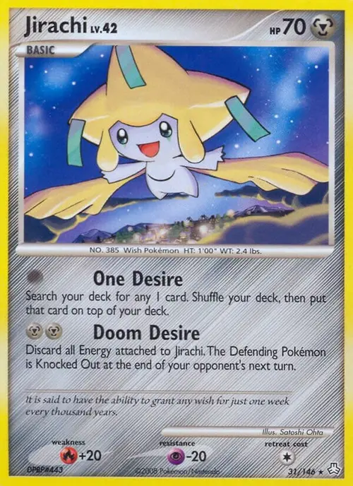 Jirachi card art