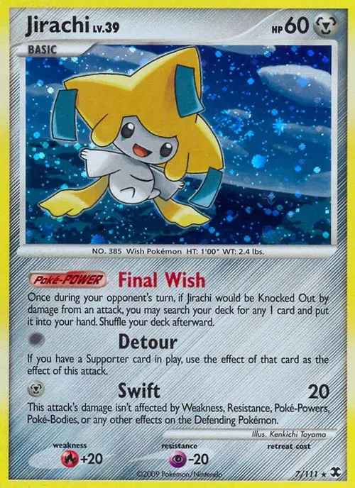 Jirachi card art