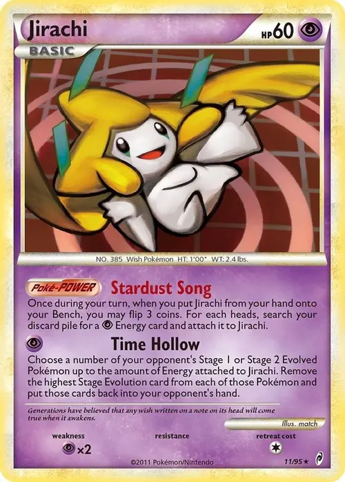 Jirachi card art