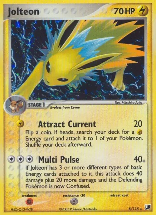 Jolteon card art