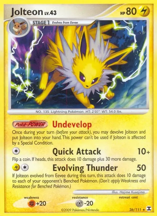 Jolteon card art
