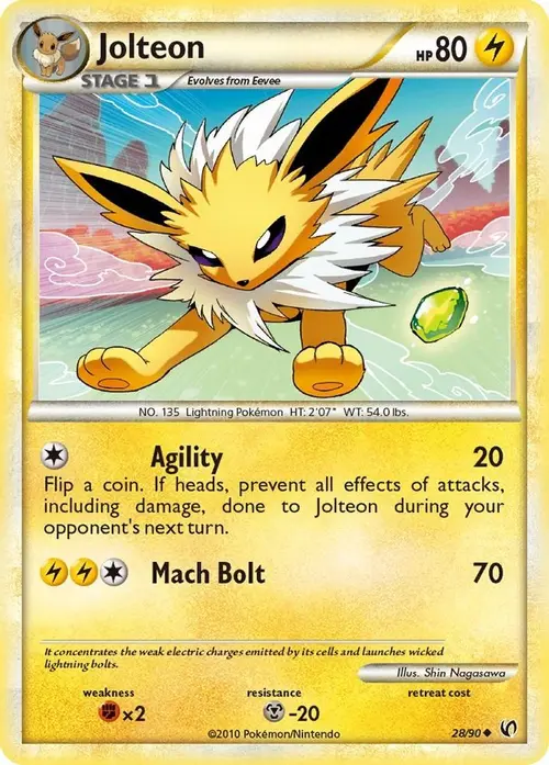 Jolteon card art