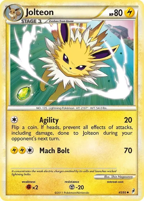 Jolteon card art