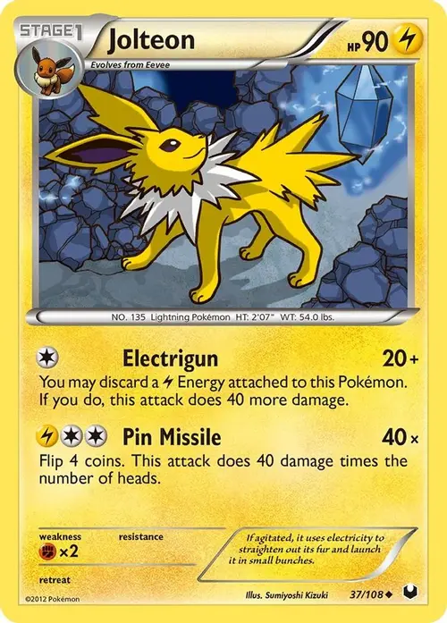 Jolteon card art